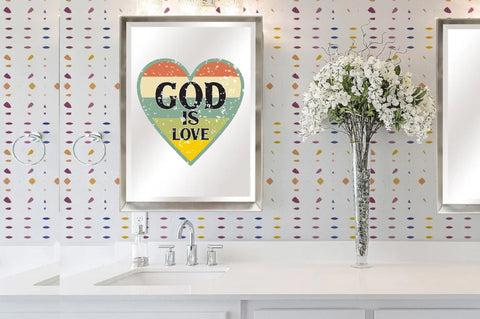 God Is Love Christian Sublimation Sublimation Jagonath Roy 