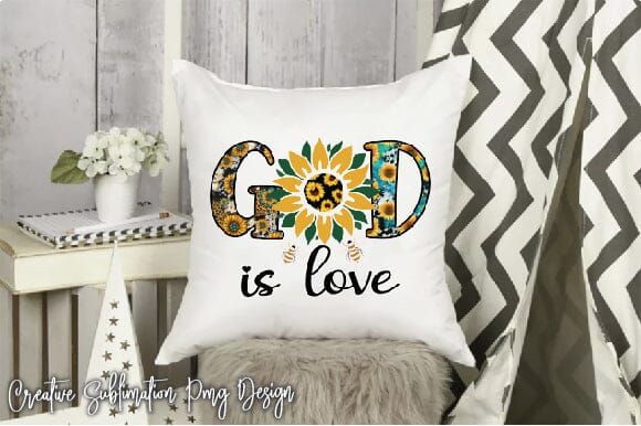God Is Love Sublimation Creativeart88 