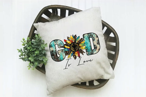 God is Love Sublimation Creativeart88 