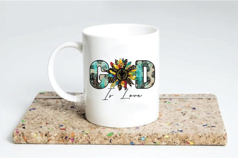 God is Love Sublimation Creativeart88 