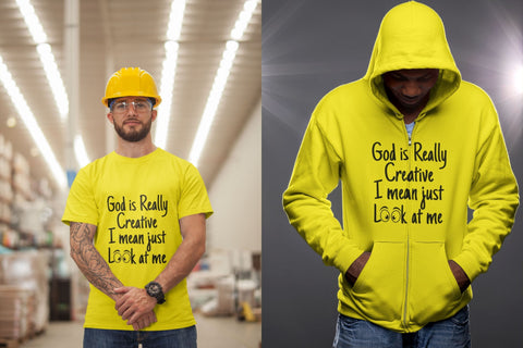 God is Really Creative I mean just look at me SVG NextArtWorks 