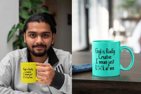 God is Really Creative I mean just look at me SVG NextArtWorks 