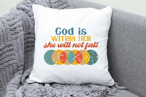 God Is Within Her She Will Not Fall Christian Sublimation Sublimation Jagonath Roy 