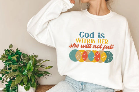 God Is Within Her She Will Not Fall Christian Sublimation Sublimation Jagonath Roy 