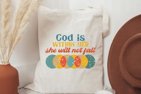 God Is Within Her She Will Not Fall Christian Sublimation Sublimation Jagonath Roy 