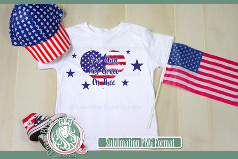 God Shed His Grace Sublimation Sublimation QueenBrat Digital Designs 
