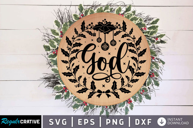 God SVG Design SVG Regulrcrative 