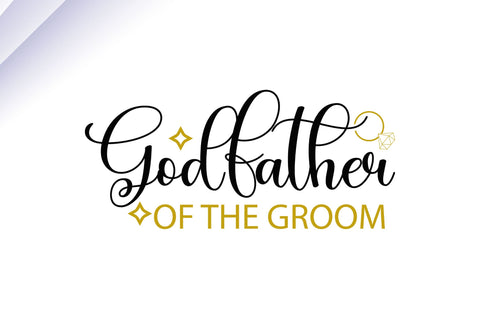 Godfather of the groom SVG SVG Regulrcrative 