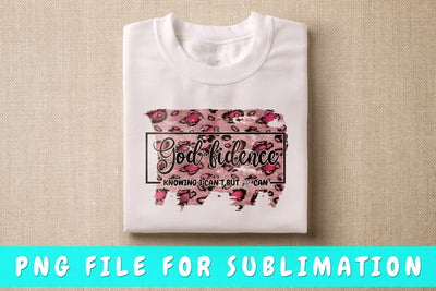 Godfidence PNG, Christian Design For Sublimation Sublimation HappyDesignStudio 