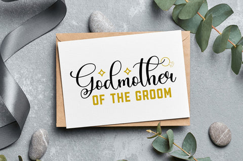 Godmother of the groom SVG SVG Regulrcrative 