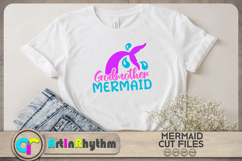 Godmother SVG / Family mermaid SVG SVG Artinrhythm shop 