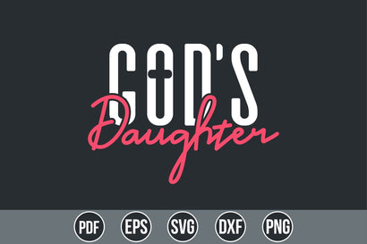 God's Daughter SVG SVG shah alam 