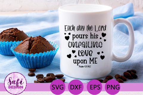 God's Love Bible Verse Cut File SVG Safi Design 