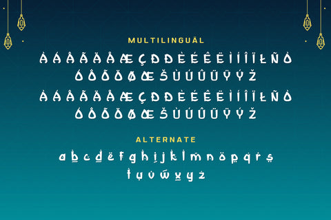 Godysun Font twinletter 