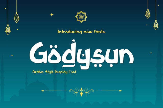 Godysun Font twinletter 