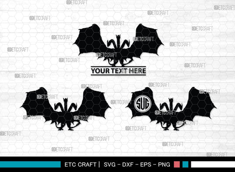 Godzilla Monogram, Godzilla Silhouette, Godzilla SVG, Rodan Godzilla Svg, Godzilla Monster Svg, Ghidorah Svg, SB00272 SVG ETC Craft 