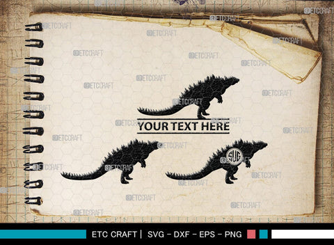 Godzilla Monogram, Godzilla Silhouette, Godzilla SVG, Rodan Godzilla Svg, Godzilla Monster Svg, Ghidorah Svg, SB00272 SVG ETC Craft 