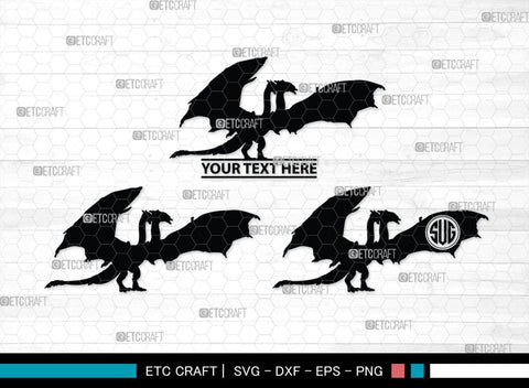 Godzilla Monogram, Godzilla Silhouette, Godzilla SVG, Rodan Godzilla Svg, Godzilla Monster Svg, Ghidorah Svg, SB00272 SVG ETC Craft 