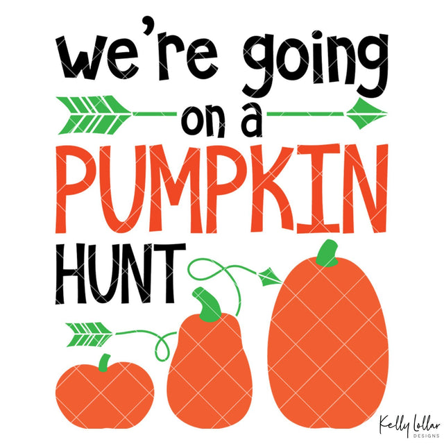 Going on a Pumpkin Hunt SVG Kelly Lollar Designs 