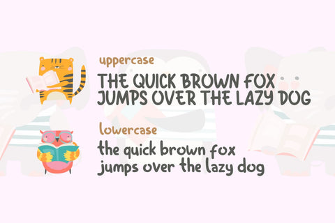 Going to School Font tlatoustype 