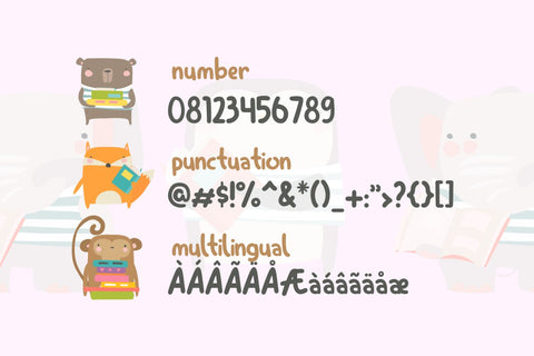 Going to School Font tlatoustype 