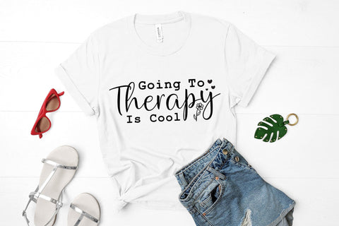Going to Therapy is Cool - Mental Health SVG SVG CraftLabSVG 