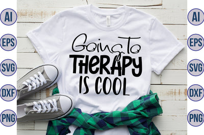 Going to Therapy Is Cool svg SVG nirmal108roy 