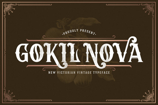 Gokil Nova - Victorian Style Font Font StringLabs 