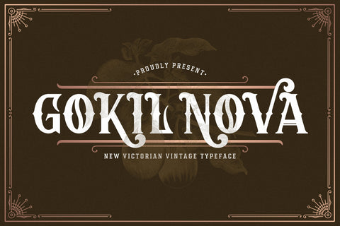 Gokil Nova - Victorian Style Font Font StringLabs 
