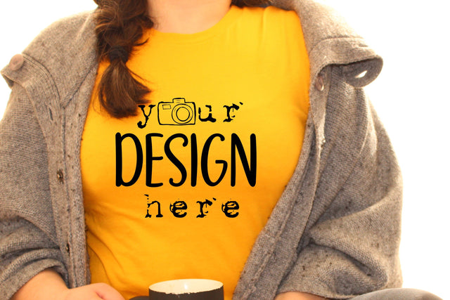 Gold 3001 Bella Canvas mockup, Lifestyle tshirt mockup, Gold mockup, Cute Shirt Mockups, Model Mockup Shirt, Boho Shirt Mockup,Model Mock up Mock Up Photo ArtStudio 