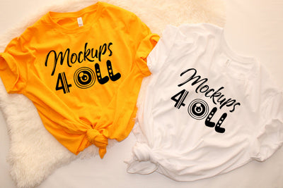 Gold and White Bella Canvas 3001 T-Shirt Mockup,Lifestyle Mockup Shirt,Real Photo,Flat Lay Tshirt,Bella Canvas Mockup,Matching Mockup Mock Up Photo ArtStudio 