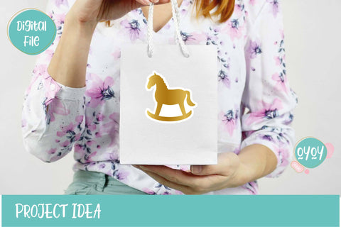 Gold Baby Shower Stickers Bundle Printable Stickers Sublimation OyoyStudioDigitals 