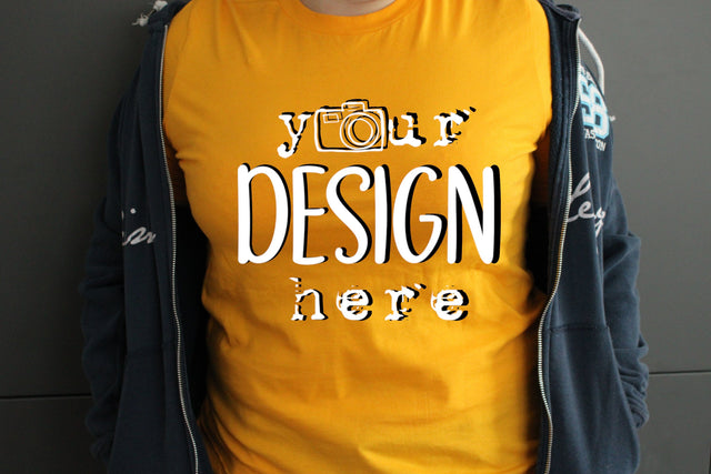 Gold Bella Canvas 3001 T-shirt Mockup, Model Mockup, Tee Mockup, Beautiful Lifestyle Mockup, Shirt mockup, Curvy Woman Mockup, JPG file Mock Up Photo ArtStudio 