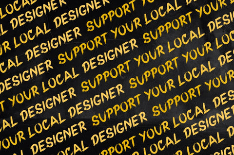 Gold Brush - Best Brush Font Font Illushvara Design 