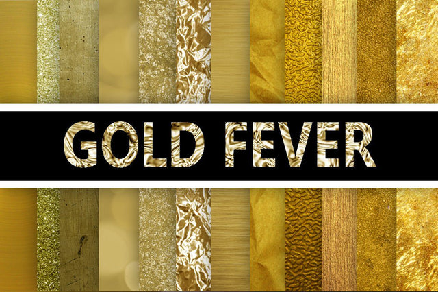 Gold Digital Paper Textures Sublimation Old Market 