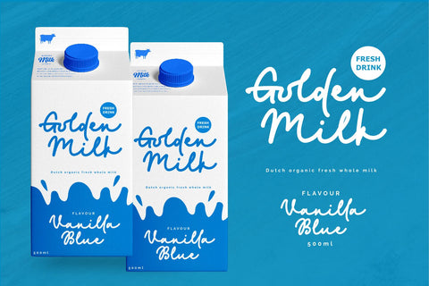 Golden Blast Font Zeenesia Std 