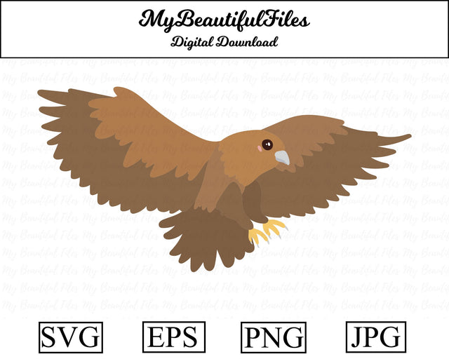 Golden Eagle - Animal SVG MyBeautifulFiles 