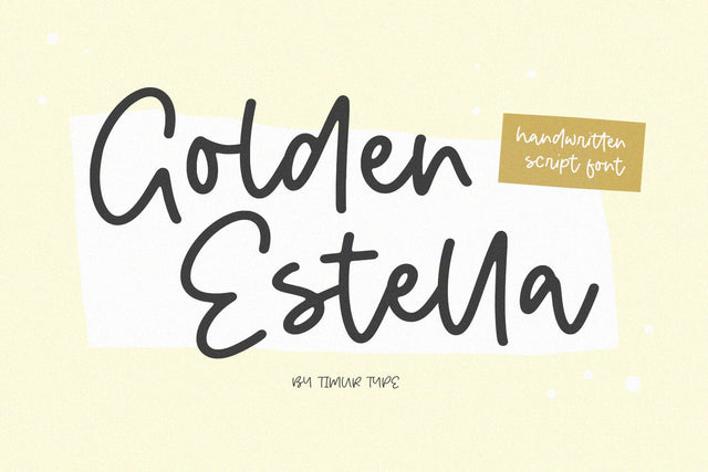 Golden estella SVG Timur type 