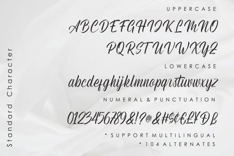 Golden History Font Mozarella 