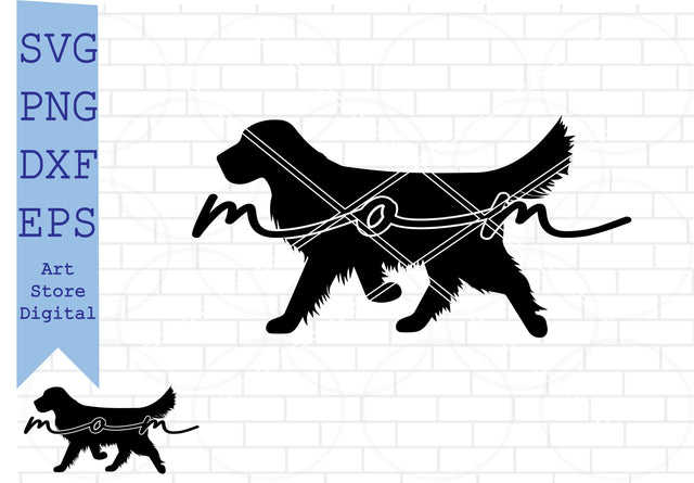 Golden Mom Svg, Retriever Mom Svg, Golden Retriever SVG, Golden Retriever Mom SVG SVG Artstoredigital 