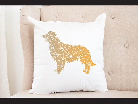 Golden Retriever Geomatical Print SVG Johan Ru designs 