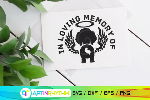 Golden retriever Pet Dog Memorial SVG SVG Artinrhythm shop 