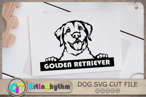 Golden Retriever Svg, Dog Svg, Pet Svg SVG Artinrhythm shop 