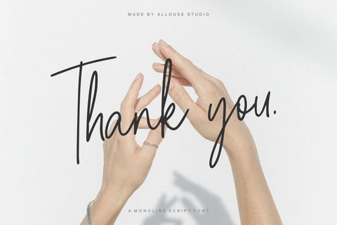 Goldenlead Font Allouse.Studio 