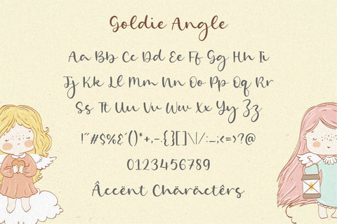 Goldie Angle Modern Handdrawn Font Font Balpirick 