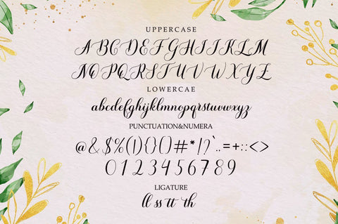 Goldie Script Font Straight.co 