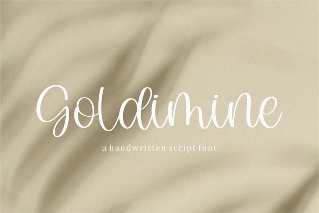 Goldimine Font Qwrtype Foundry 
