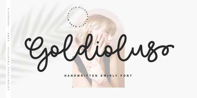 Goldiolus Font Allouse.Studio 