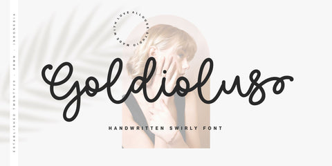 Goldiolus Font Allouse.Studio 