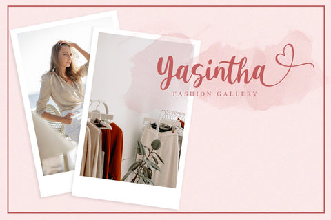 Goldlove - A Romantic Script Font MJB Letters Studio 